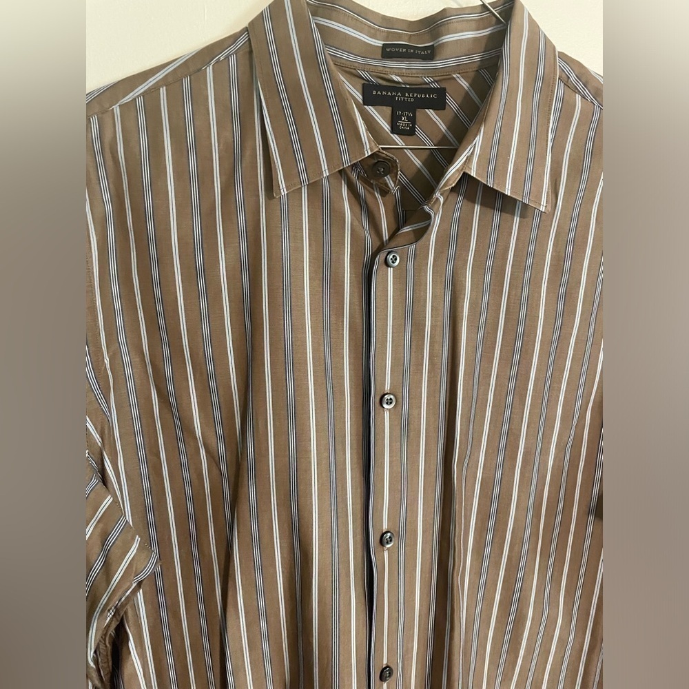 🎉2/$15 Banana Republic Men’s Dress Shirt XL - Picture 3 of 5